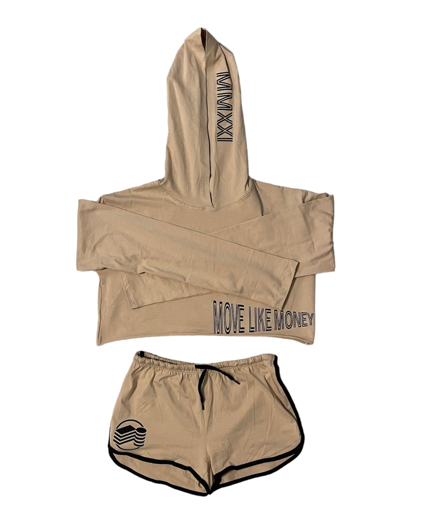 MLM Women's Crop Top Short Set