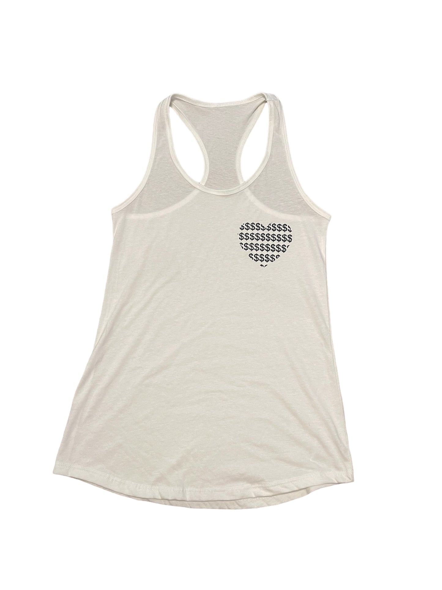 Women's Black on White Tank and Shorts