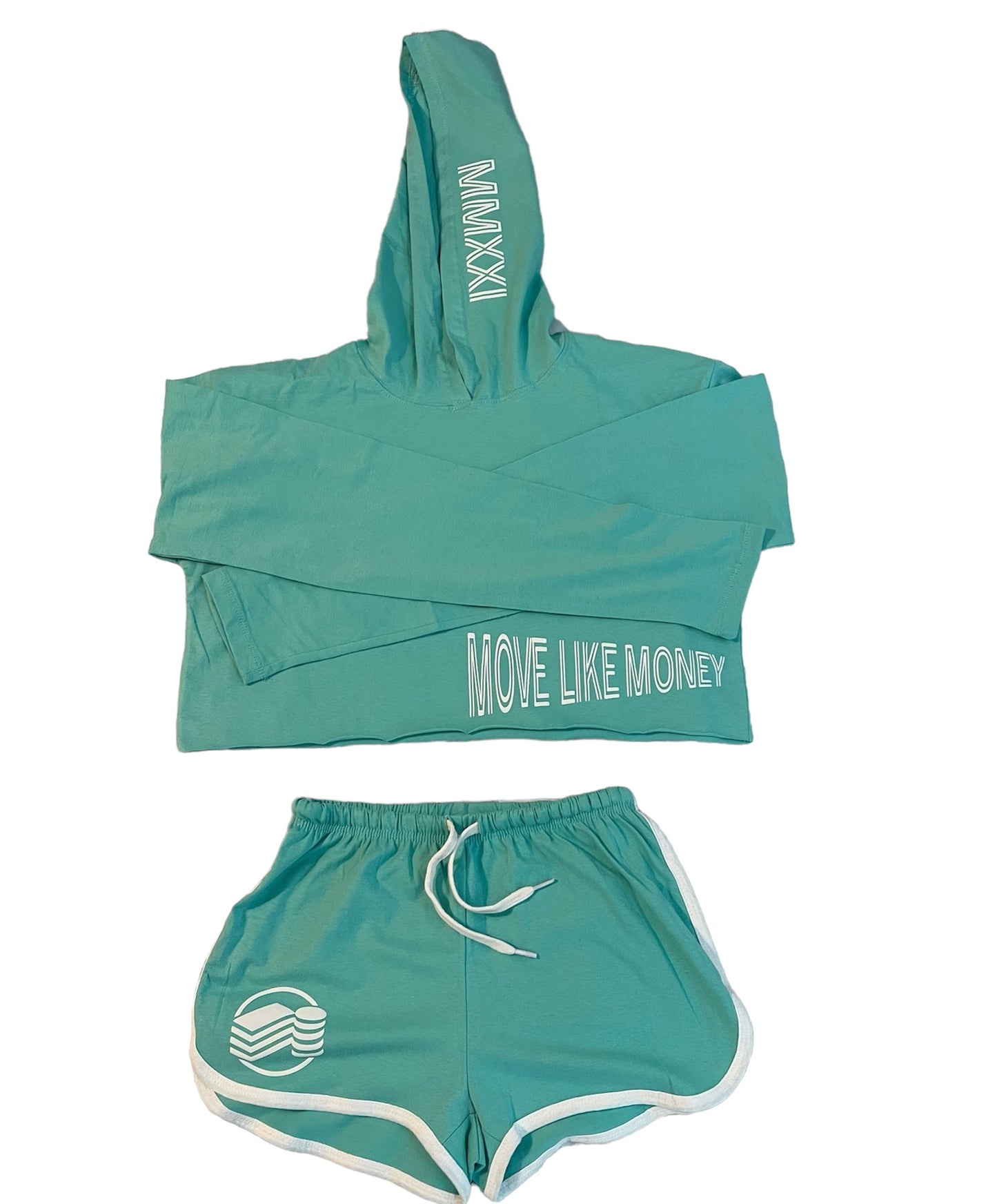 MLM Women's Crop Top Short Set