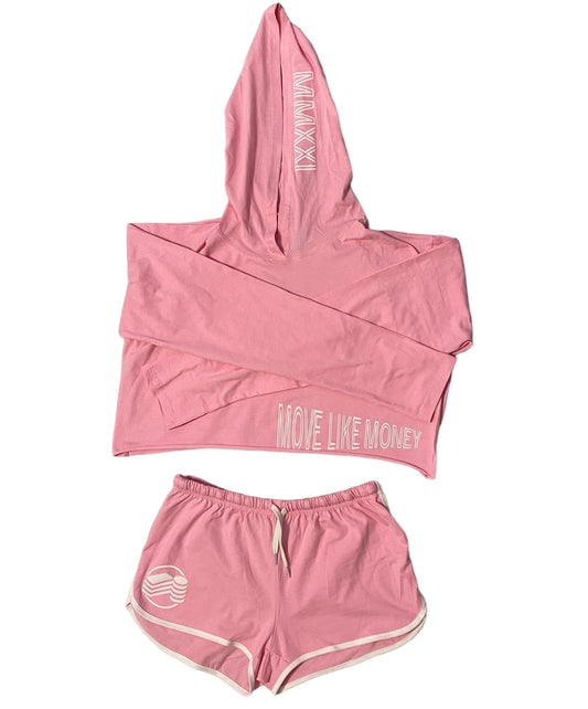 MLM Women's Crop Top Short Set