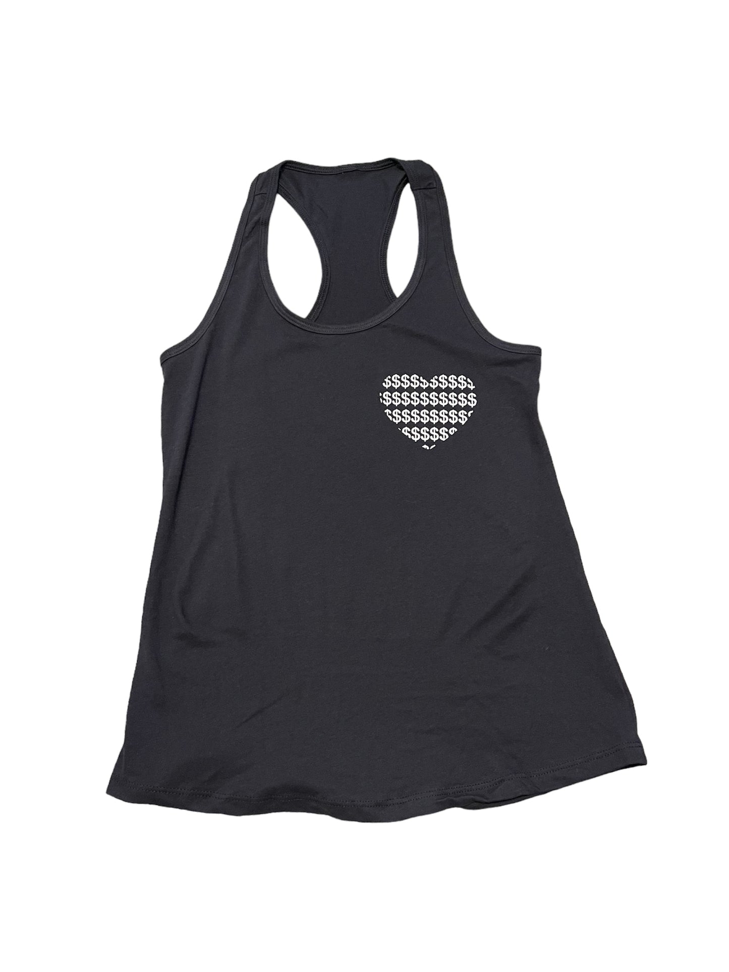 Women's White on Black Tank and Shorts